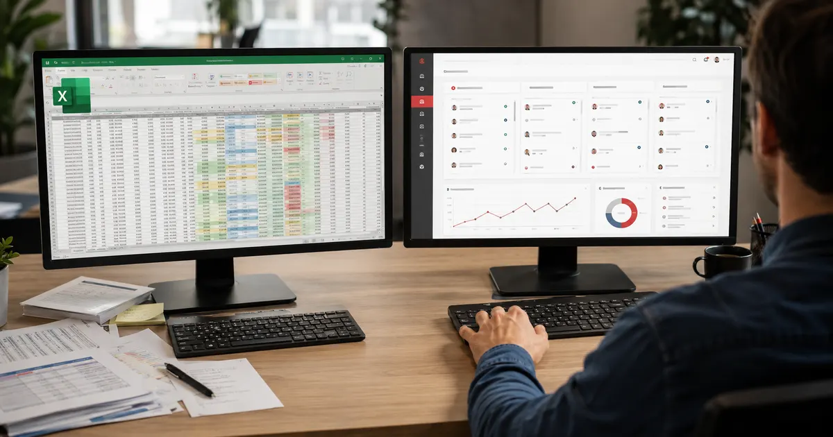 Remplacer Excel par un outil métier sur mesure : quand franchir le pas